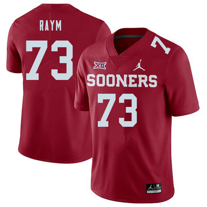 Jordan Brand Men #73 Andrew Raym Oklahoma Sooners College Football Jerseys Sale-Crimson - Click Image to Close